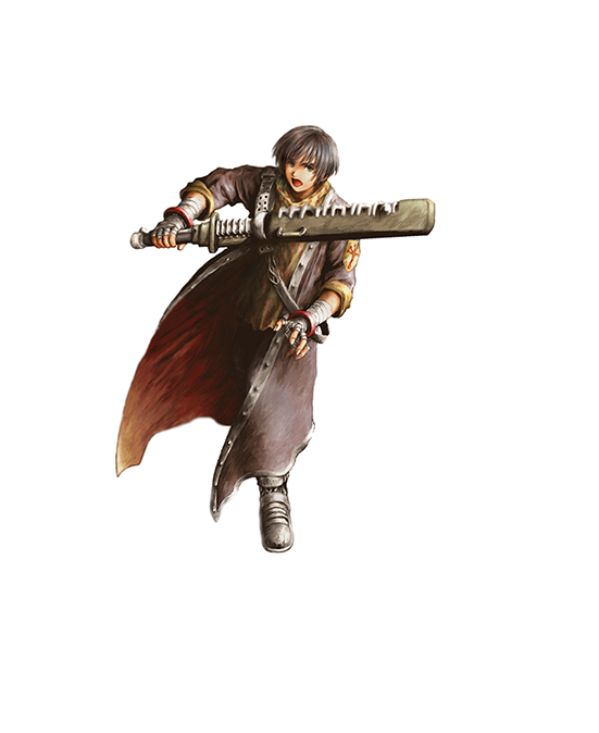 主人公　記憶を失い、罪の意識だけが残った男。 浄化能力を持っていたり謎の多い存在である。